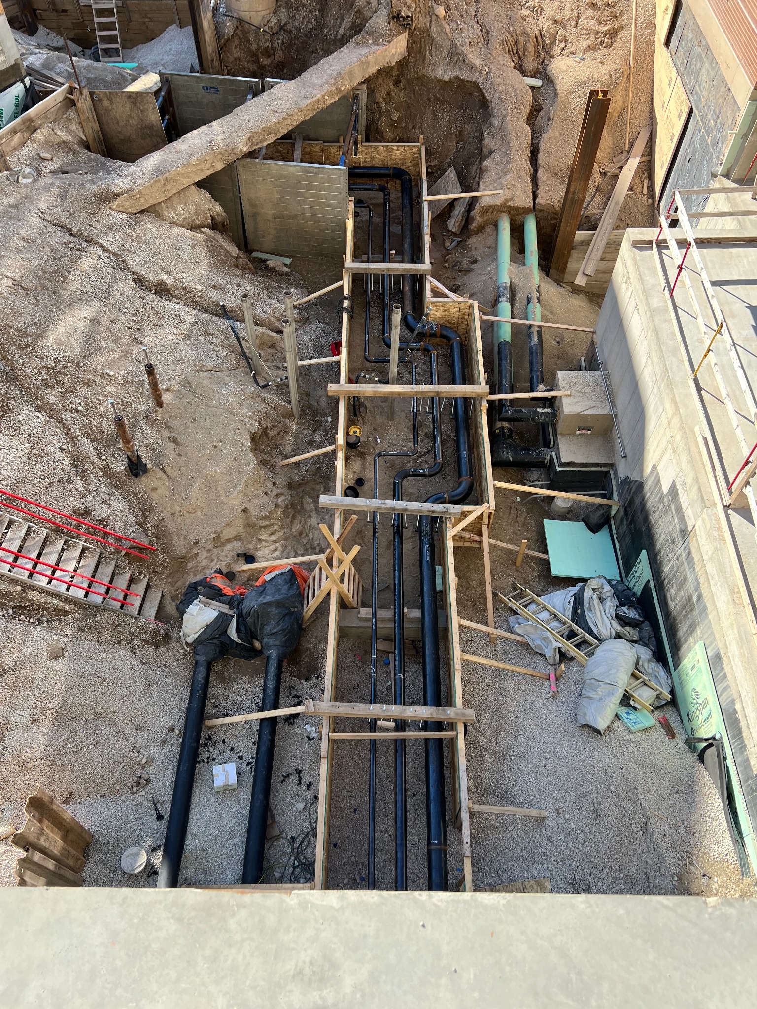 Direct-buried piping